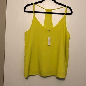 Banana republic lime tank, never been worn, size M